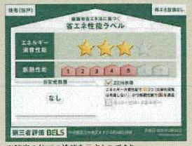 【省エネ性能ラベル】 | 中央区すすきの町  1号棟 4期