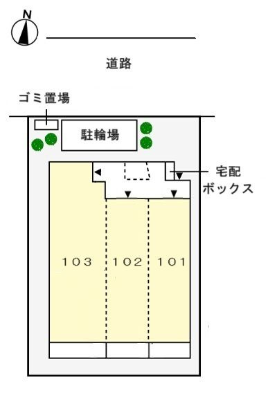 リッシュ　メゾンの区画図