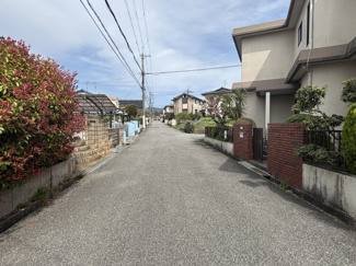 【前面道路含む現地写真】 | 川西市大和東２丁目21の10　建築条件無土地