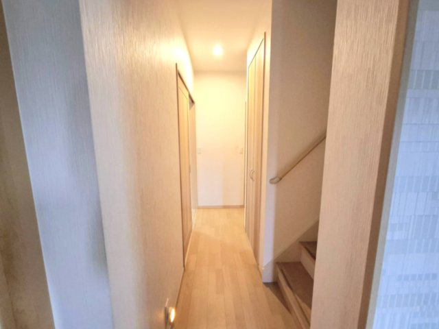 売中古戸建　静岡市清水区蒲原堰沢のその他|玄関からの眺望。急な来客時にも各部屋の中が見えにくく、プライバシーが守られます。