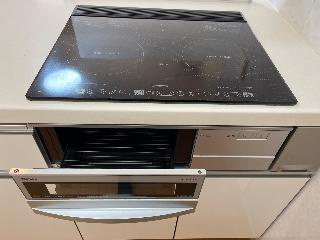 (仮称)流山市駒木マンションのキッチン|3口ＩＨクッキングヒーター（イメージ）