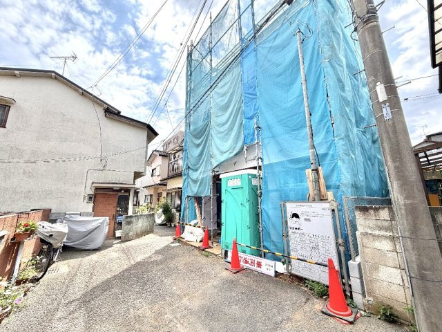 新座市栄4丁目新築戸建の前面道路含む現地写真|工事進捗に合わせて順次更新して参ります。