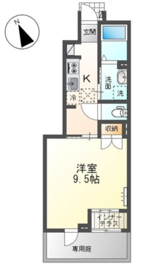 アベニールのざとの間取り