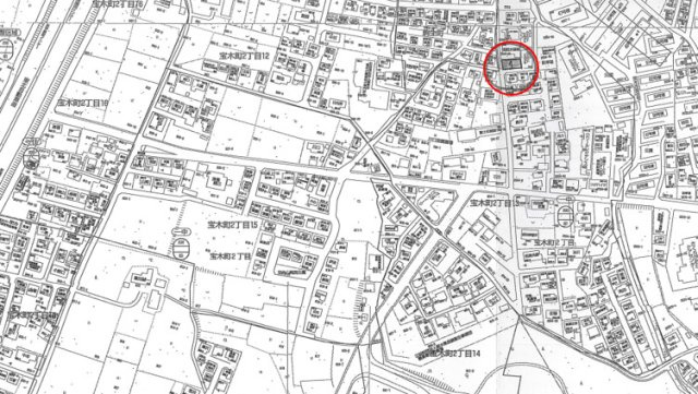 宇都宮市宝木町２丁目　中古戸建の地図