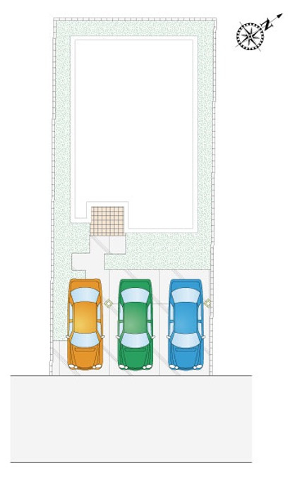 [新築住宅] 熊谷市石原 全6区画の区画図