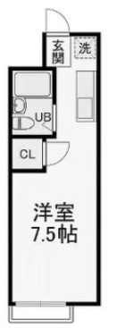 【間取り】 | サンハイツ南行徳