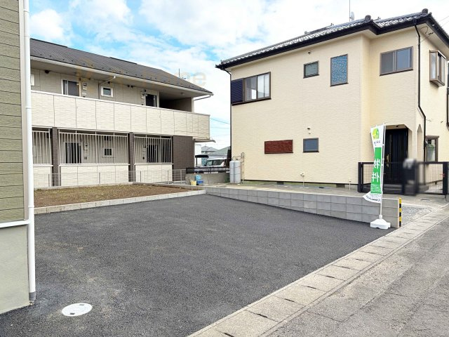 古河市駒羽根第2　新築戸建て　1号棟の駐車場|カースペースは2台お停めいただけます♪