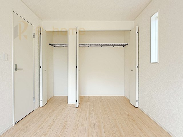 古河市駒羽根第2　新築戸建て　1号棟の収納|2階は全居室収納スペースを設置！
充分な容量で居住空間もスッキリ♪