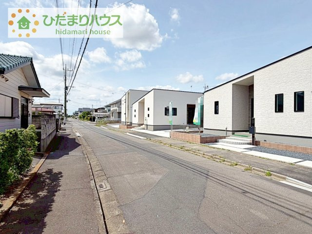【前面道路含む現地写真】 | 筑西市幸町第1期　新築戸建　2号棟 | 今から見たいも大歓迎！！お気軽にお問い合わせください！