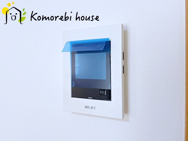 鴻巣市松原三丁目　中古一戸建ての防犯設備|モニター付インターホンです