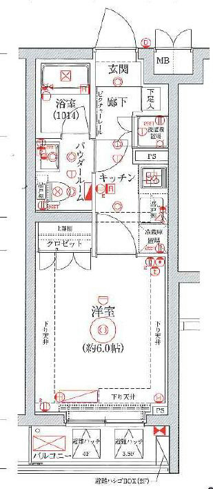 セジョリ横浜鶴見の間取り