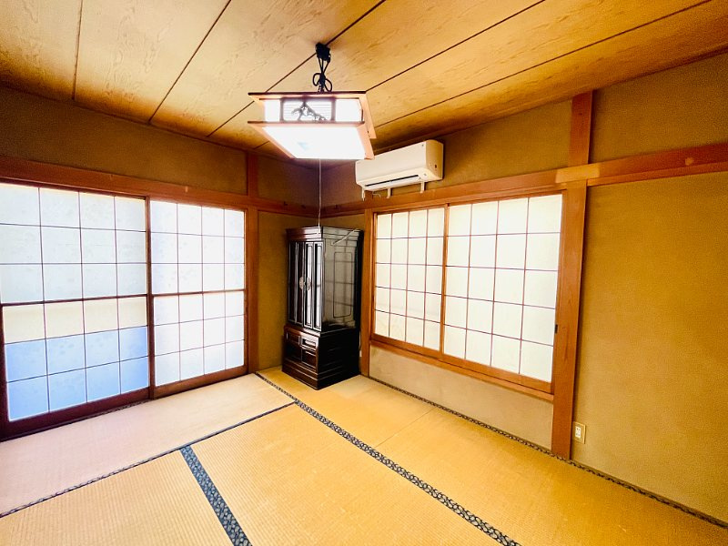 あきる野市草花　中古戸建の和室|1階和室