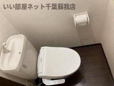 ヴェル・ドミール三枝　Ａ棟のトイレ|清潔感のあるトイレです