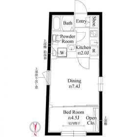 【間取り】 | クレセール西小山 | 間取り図