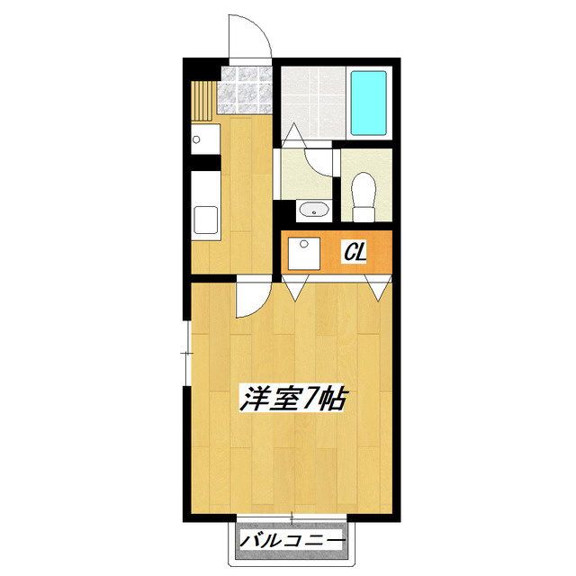 モナリエ北小岩の間取り|二面採光のお部屋です♪
