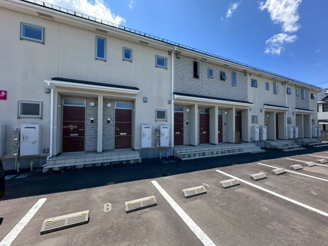 岩手県北上市　1棟アパートの外観