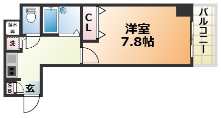 プレサンス神戸メリケンパーク前の間取り