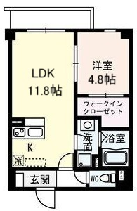 SOLASIA residence九条の間取り