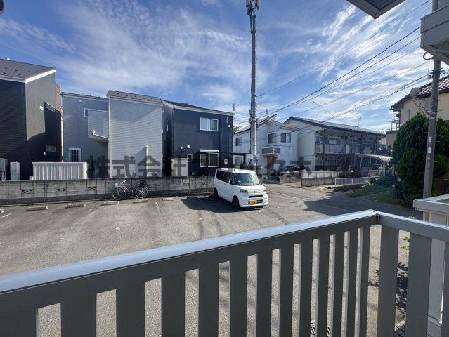 小金井市東町２丁目のアパートの展望