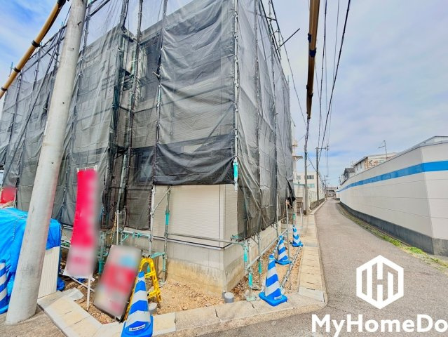 西区こも原町　1期の前面道路含む現地写真