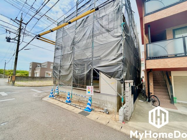 西区こも原町　1期の前面道路含む現地写真
