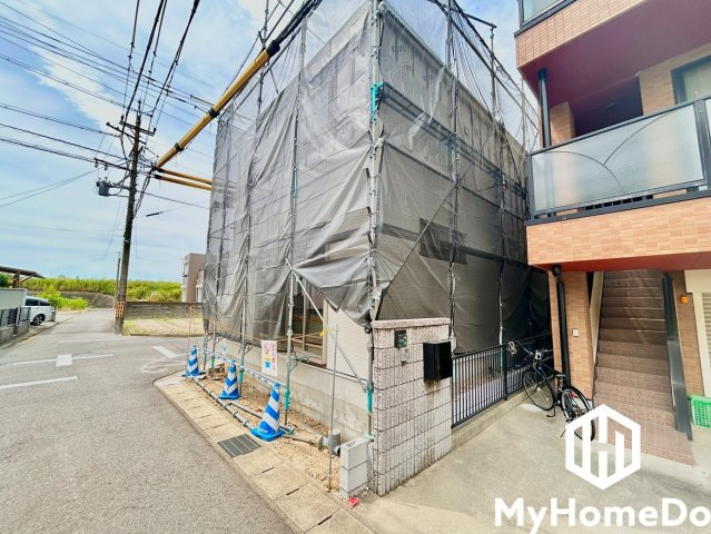 西区こも原町　1期の前面道路含む現地写真