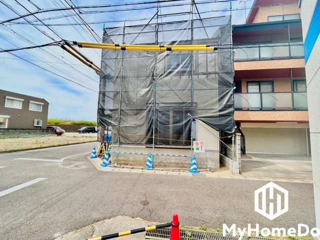 西区こも原町　1期の前面道路含む現地写真