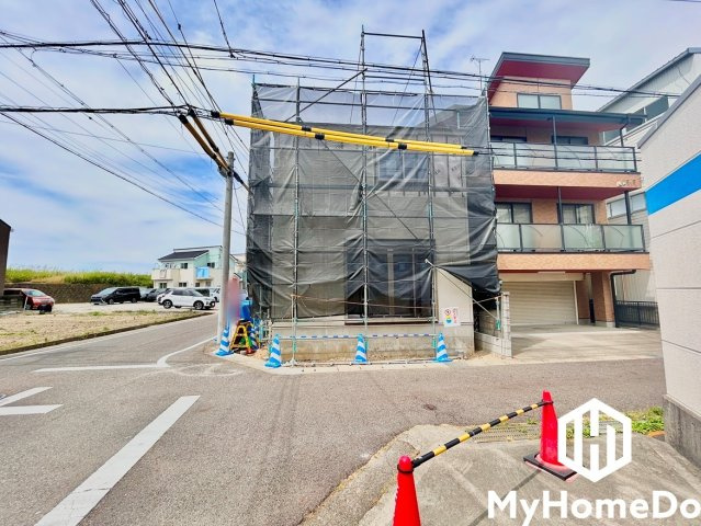 西区こも原町　1期の前面道路含む現地写真