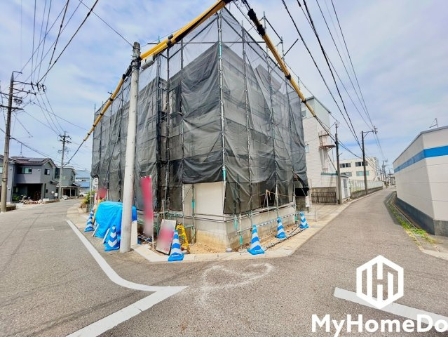 西区こも原町　1期の前面道路含む現地写真