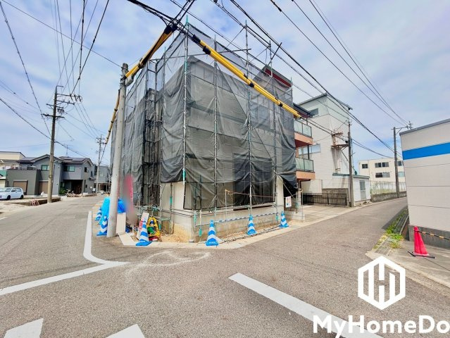 西区こも原町　1期の前面道路含む現地写真