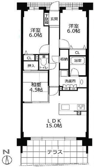 【間取り】 | ワコーレ舞子海岸通