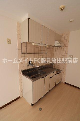 大阪市鶴見区今津中３丁目の賃貸マンションのキッチン