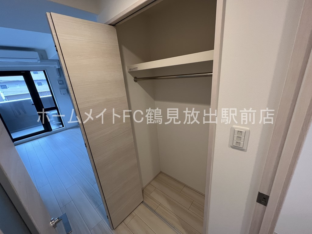 大阪市城東区鴫野東２丁目の賃貸マンションの収納