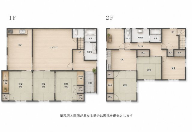【中古戸建】行田持田３丁目の間取り