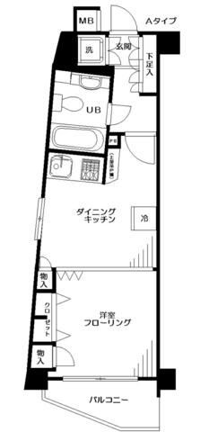 日神パレステージ西池袋公園の間取り