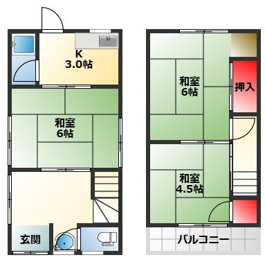 【間取り】 | Re-Home福田1165-51