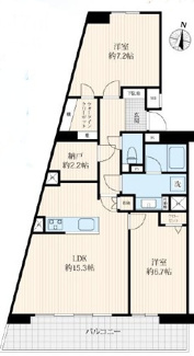 【間取り】 | 横浜星の丘ビューシティA棟 | 形状等が現況と異なる場合は現況を優先します。