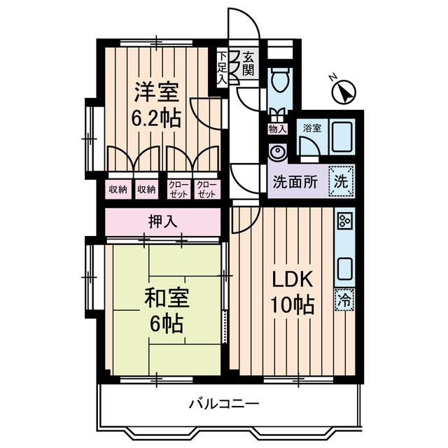 ソシエ西池袋第２の間取り