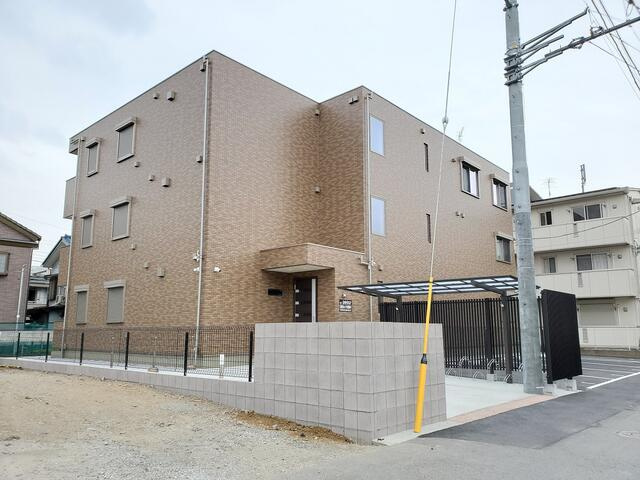 川崎市多摩区中野島６丁目のアパートの外観