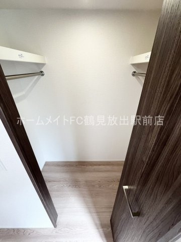 大阪市城東区永田２丁目のアパートの収納