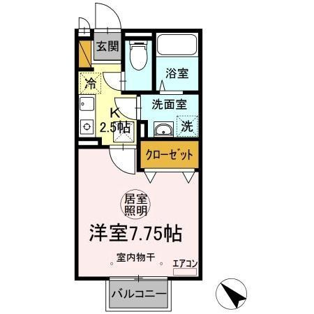 I.S.VILLAの間取り