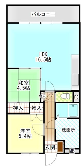 【間取り】 | ネクスト倉田　西館