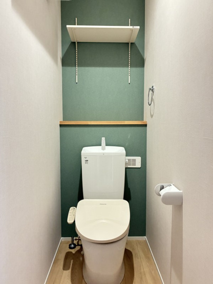 【トイレ】 | ユアメゾン益野　Ｂ | ゆったりとした空間のトイレです