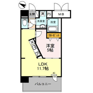 新神戸Vitaの間取り