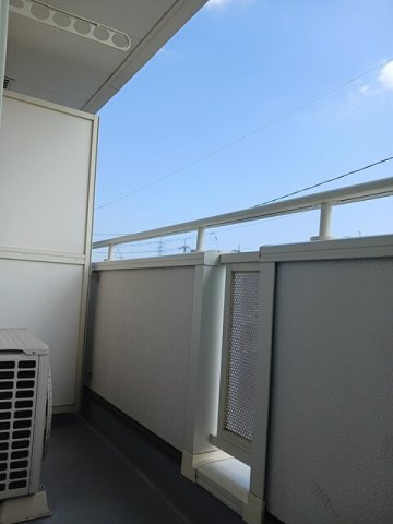 ベルソレイユのバルコニー|広々としたバルコニーです