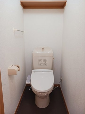 【トイレ】 | デフィー倉富Ａ | シンプルで使いやすいトイレです