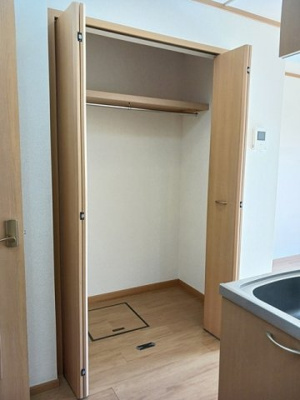 【収納】 | デフィー倉富Ａ | 専用の収納スペースです