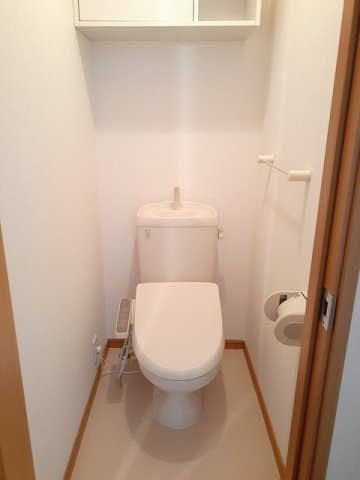 プラムのトイレ|清潔感のあるトイレです
