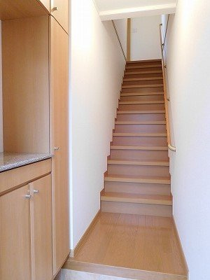 プラムの玄関|収納もある玄関です