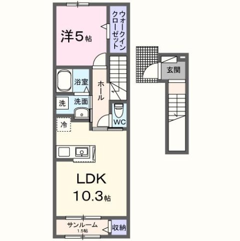 【間取り】 | パラディス